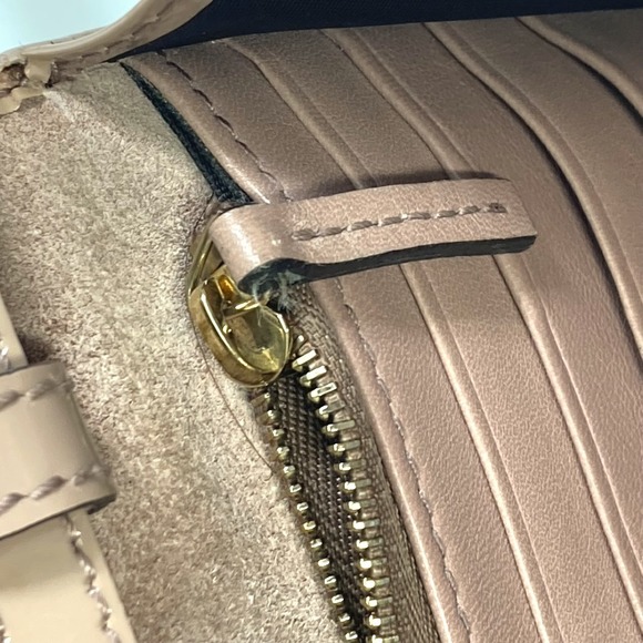 Salvatore Ferragamo bag canvas Gancini pink shoulder - Picture 10 of 13